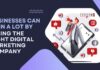 Businesses Can Gain A Lot By Hiring The Right Digital Marketing Company. Businesses Can Gain A Lot By Hiring The Right Digital Marketing Company.