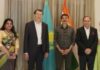 H.E Nawab Mir Nasir Ali Khan – Honorary Consul, Consulate of the Republic of Kazaksthan hosted a visit of Mr. Kairat Torebaeyav – Honorable Vice Minister for Trade and Integration of the Republic of Kazakhstan H.E Nawab Mir Nasir Ali Khan Honorary Consul Consulate of the Republic of Kazaksthan hosted a visit of Mr. Kairat Torebaeyav