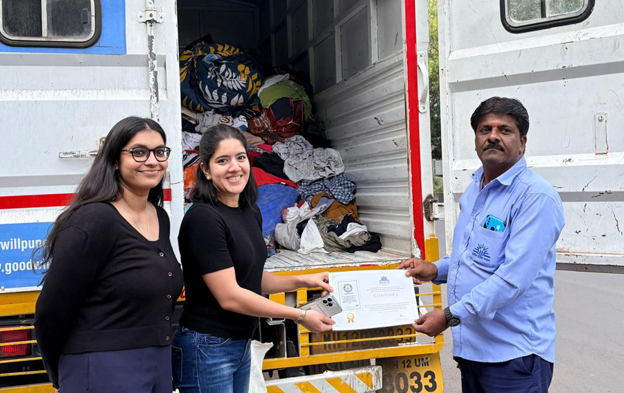 Rest The Case Employees Extend Support to Goodwill India Through Donation Drive