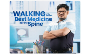 Walking Is the Best Medicine for the Spine