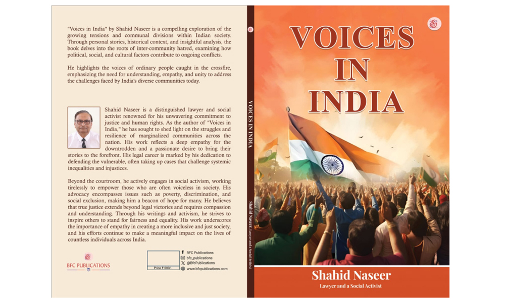 Shahid Naseer, Legal Remedy India, Voices In India, Social Reformer, Communal Harmony
